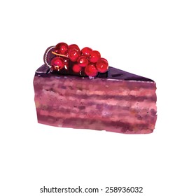 piece of cake vector
