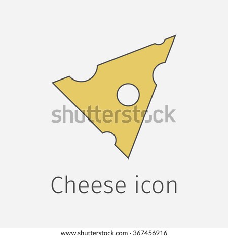 Piece of cheese.