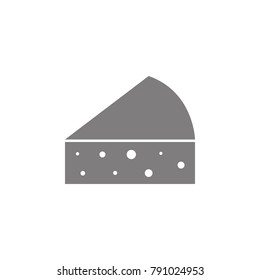 piece of cheese icon. Web element. Premium quality graphic design. Signs symbols collection, simple icon for websites, web design, mobile app, info graphics on white background