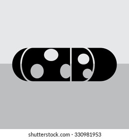 Piece of cheese isolated 