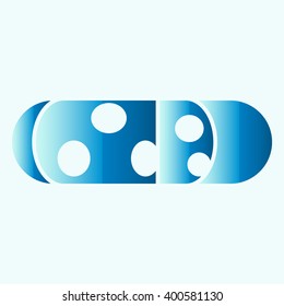 Piece of cheese isolated icon