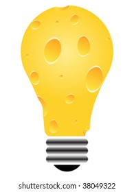 Stück Käse, Vektorgrafik