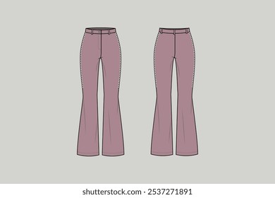 a piece of clothing that covers the lower part of the body from the waist to the feet, consisting of two cylinder-shaped parts, one for each leg, that are joined at the top.