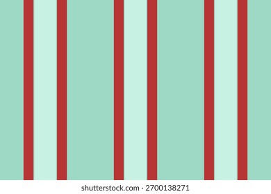 Pieza textura textura de la tela de la raya, Vector de Vertical textil frontal. Líneas de plataforma sin patrón de fondo en la paleta de colores claros y rojos.