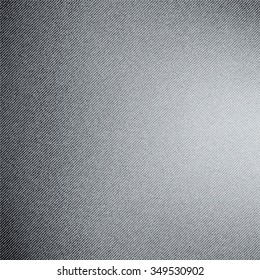 Piece of gray jeans texture background. Vector illustration.