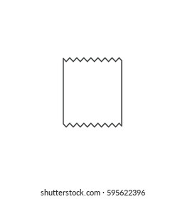 piece icon. sign design
