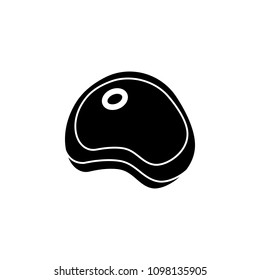 piece of meat icon. Element of market icon for mobile concept and web apps. Detailed piece of meat icon can be used for web and mobile. Premium icon