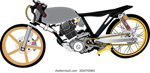 A piece of old engine art with a few cool graphic tweaks