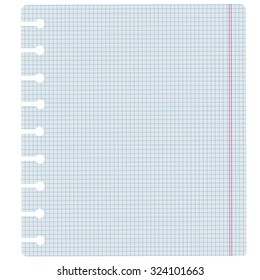 A piece of paper in the cage. Space for text.
