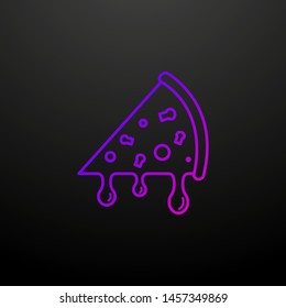Piece of pizza nolan icon. Elements of food and drink set. Simple icon for websites, web design, mobile app, info graphics