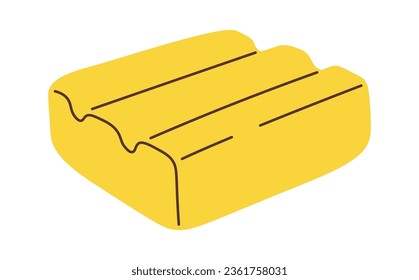 Piece Of Plasticine Vector Illustration