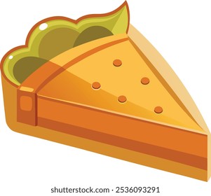 Piece of pumpkin pie, Thanksgivings Day Food