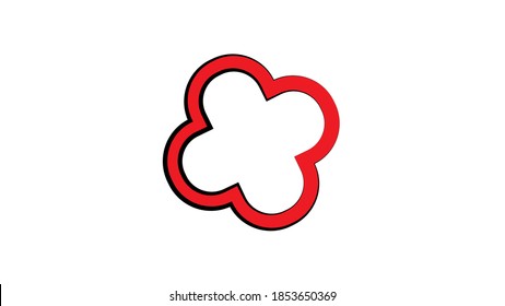 piece of red pepper on a white background, vector illustration. pepper for adding to dishes, food and pizza. appetizing tasty seasoning. pepper for a pungent taste.