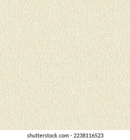 A piece of a rough beige blanket, made of wool or cotton. Fabric from the countryside. Pale grainy background. Abstract vector.