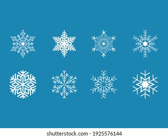 A piece of snow made in an illustrator