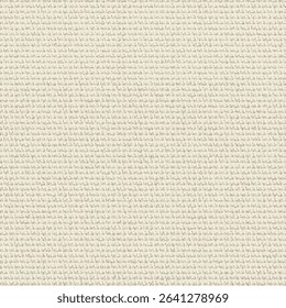 Piece of a towel or light gray terry cloth. Knitted wool blanket. Carpet texture. Grunge textile background. Abstract vector seamless.