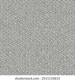 Piece of a worn wool fabric. Rough cloth texture. Old gray blanket as background. Abstract vector seamless.