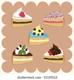 Pieces of Cakes