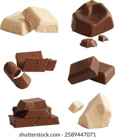 Pieces of Chocolate Collection Set