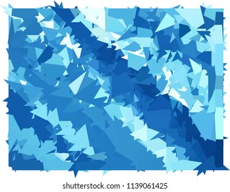 pieces of ice abstraction background for flyer and website