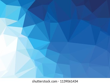 pieces of ice abstraction background for flyer and website