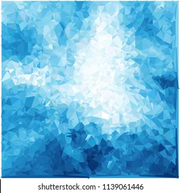 pieces of ice abstraction background for flyer and website