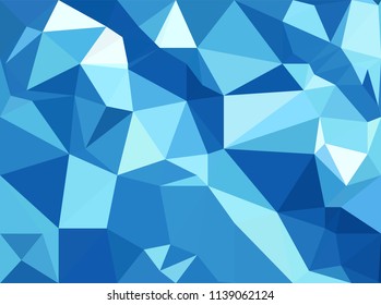 pieces of ice abstraction background for flyer and website