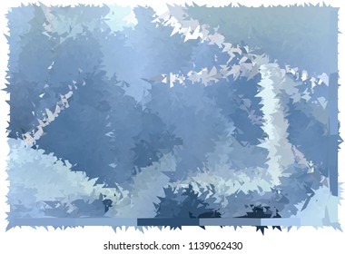 pieces of ice abstraction background for flyer and website