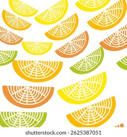 A pieces orange Background, Seamless Pattern orange