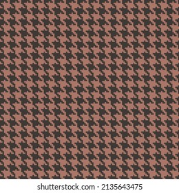 Pied de poule pattern vector seamless repeat