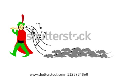 Pied piper of Hamelin