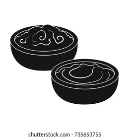 Piello, single icon in black style.Piello, vector symbol stock illustration web.