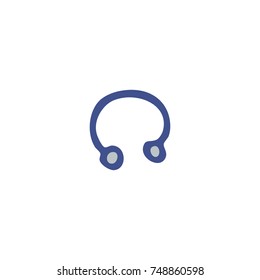 piercing earring doodle icon