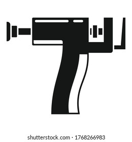 Piercing gun icon. Simple illustration of piercing gun vector icon for web design isolated on white background