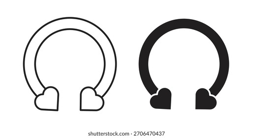 Ícone de perfuração para sites e design plano minimalista móvel.