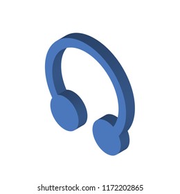 Piercing isometric left top view 3D icon