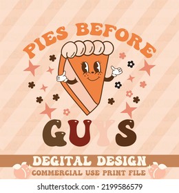 pies before guys,svg design vector file.