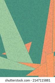 Piet Mondrian Style Computational Generative Art background illustration