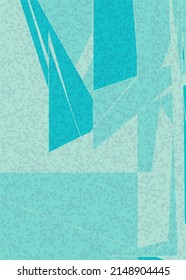 Piet Mondrian Style Computational Generative Art background illustration