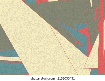 Piet Mondrian Style Computational Generative Art ilustración de fondo