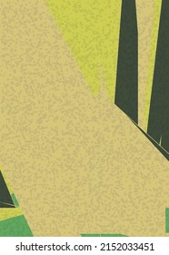 Piet Mondrian Style Computational Generative Art background illustration