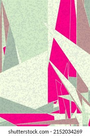 Piet Mondrian Style Computational Generative Art background illustration