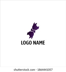 pig abstract  logo design vector icon