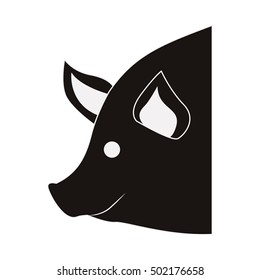 pig animal icon
