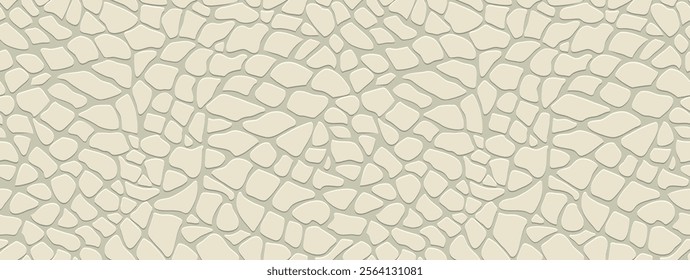 Pig Animal Print Seamless Pattern. Farm Animal Skin Vector Background