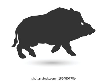 pig animal vector icon pork