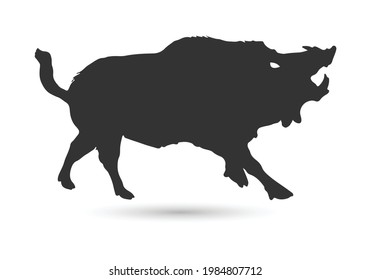 pig animal vector icon pork