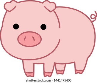 A pig is any of the animals in the genus Sus, within the even-toed ungulate family Suidae.
