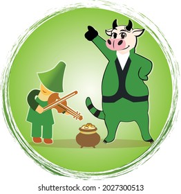 Pig awesome since vector art
