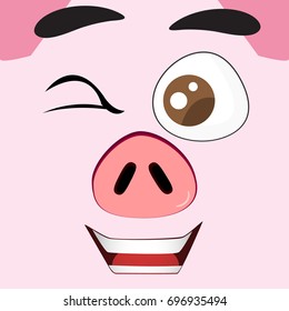 pig background emotions
